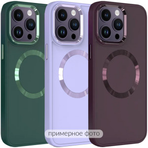 TPU чехол Bonbon Metal Style with Magnetic safe для Apple iPhone 16 Pro Max (6.9")