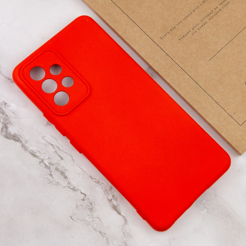 Чехол Silicone Cover Lakshmi Full Camera (A) для Samsung Galaxy A52 4G / A52 5G / A52s (Красный / Red) в магазине vchehle.ua