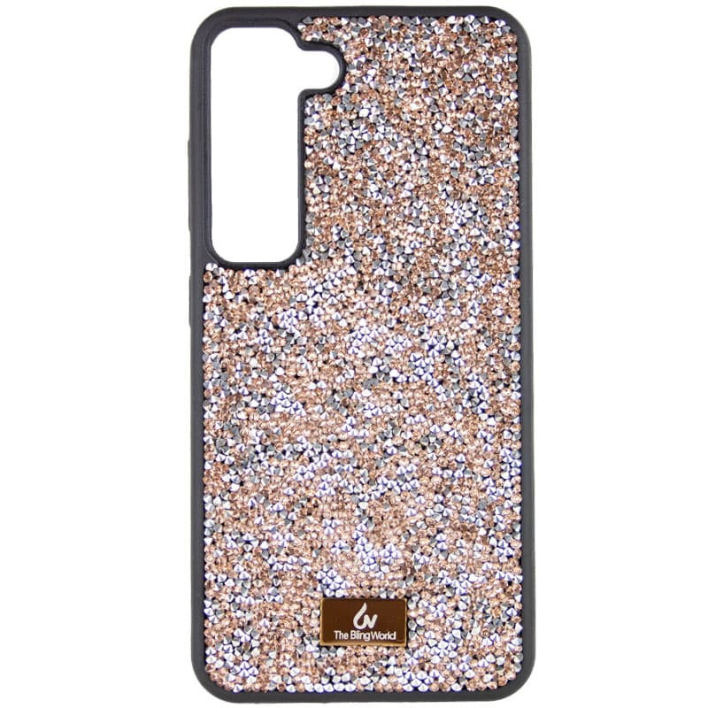 TPU чохол Bling World Rock Diamond на Samsung Galaxy S23 (Рожевий)