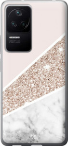 Чехол Пастельный мрамор для Xiaomi Redmi K40S