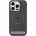 Чехол Silicone Case Full Protective (AA) with Magnetic Safe для Apple iPhone 15 Plus (6.7") (Серый / Dark Gray)