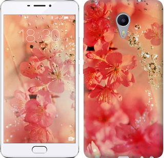 

Чехол Розовые цветы для Meizu M3 Max 324407