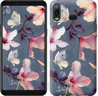 

Чехол Нарисованные цветы для Samsung Galaxy A6s 689971