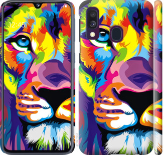 

Чехол Разноцветный лев для Samsung Galaxy A40 2019 A405F 710529