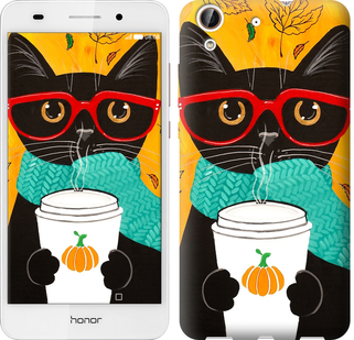 

Чохол Осінній кіт на Huawei Honor 5A 639830