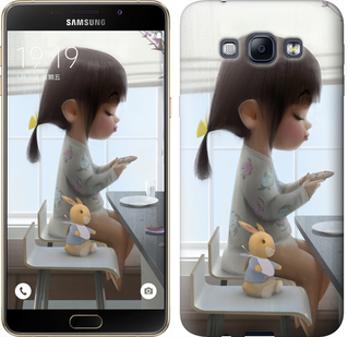 

Чехол Милая девочка с зайчиком для Samsung Galaxy A8 A8000 636412