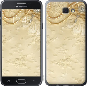 Чехол Кружевной орнамент для Samsung Galaxy J7 Prime