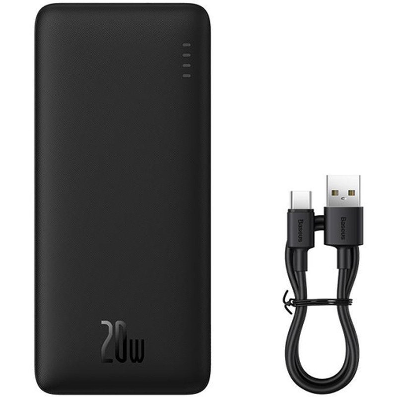Уцінка Портативний ЗП Baseus Airpow 20W 30000mAh (PPQD09010) (Естетичний дефект / Black) в магазині vchehle.ua