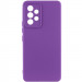 Чехол Silicone Cover Lakshmi Full Camera (AA) для Samsung Galaxy A32 4G (Фиолетовый / Purple)