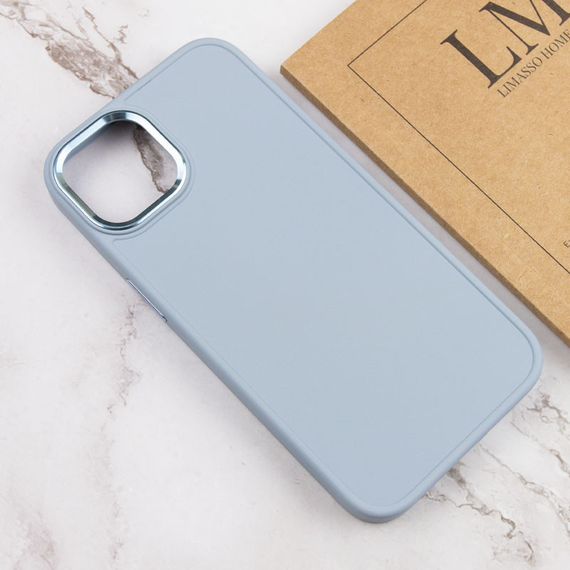 Купити TPU чохол Bonbon Metal Style на Apple iPhone 14 (6.1") (Блакитний / Mist blue) на vchehle.ua