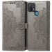 Кожаный чехол-книжка Art Case с визитницей для Oppo A15 / A15s (Серый) в магазине vchehle.ua