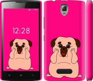

Чехол Весёлый мопс для Lenovo A2010 928379