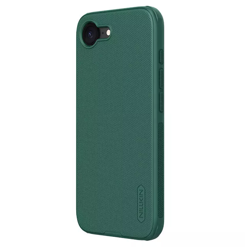 Фото Чехол Nillkin Matte Pro для Apple iPhone 16e (6.1") (Зеленый / Deep Green) на vchehle.ua