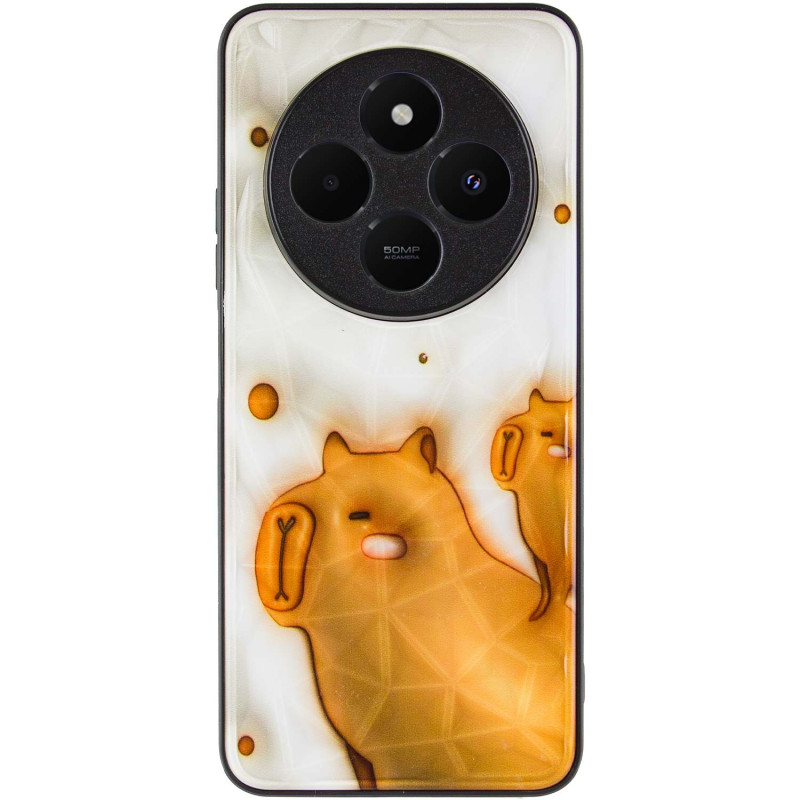 Фото TPU+PC чохол Prisma Fluffie на Xiaomi Redmi 14C / Poco C75 (Capybara) на vchehle.ua