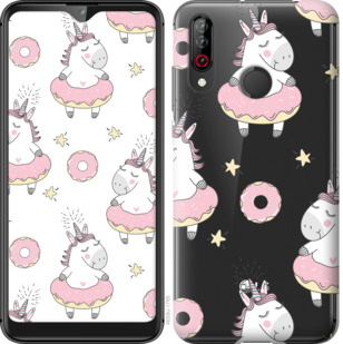 

Чехол Единорожки для LG W30 830255
