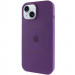 Чохол Silicone Case Full Protective (AA) with Magnetic Safe на Apple iPhone 15 Plus (6.7") (Фіолетовий / Amethyst)