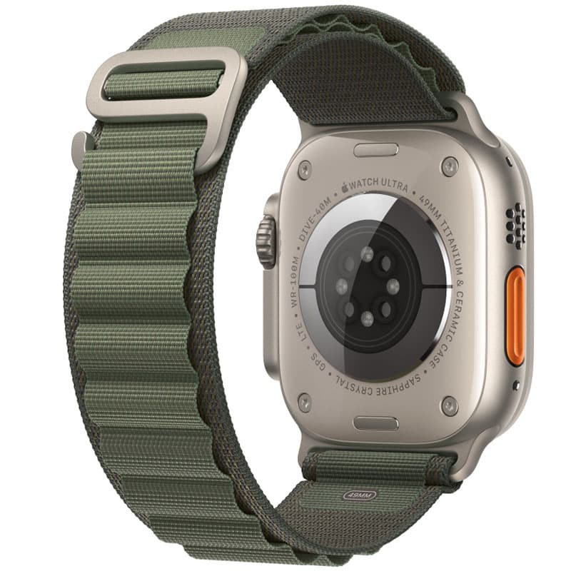 Фото Ремешок Alpine Loop для Apple Watch 42(ser.1-3)/44/45/46/49mm (m/l) (Зеленый / Green) в магазине vchehle.ua