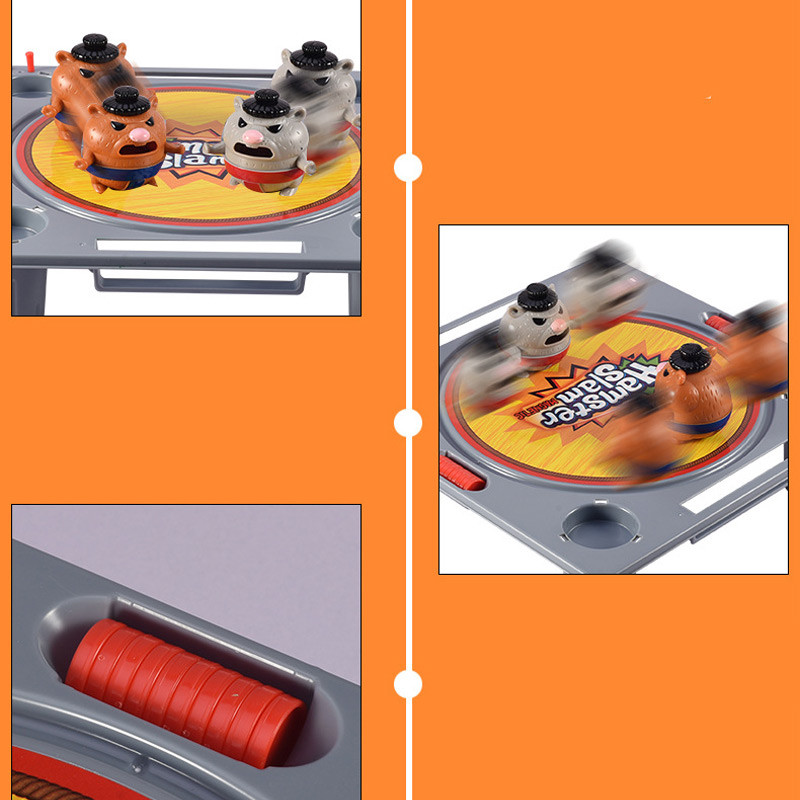 Настольная интерактивная игра Ummi 10818 Hamster Slam (Grey) в магазине vchehle.ua