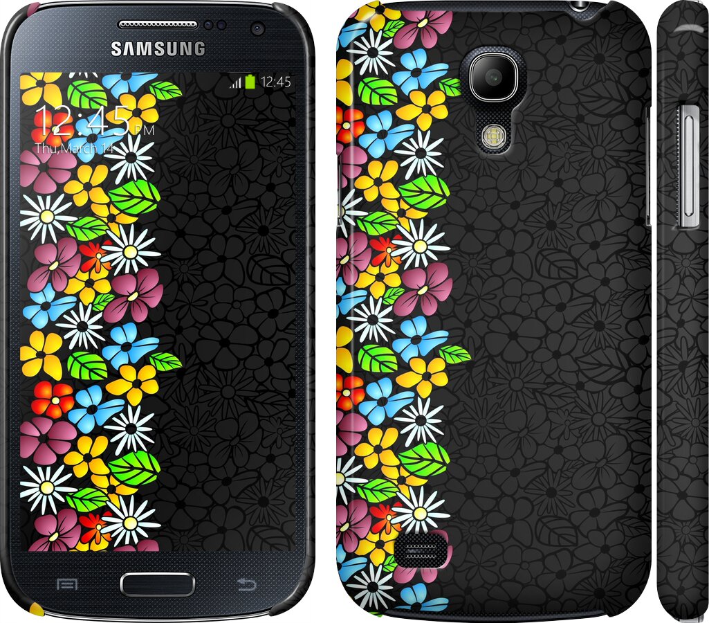 

Чехол цветочный орнамент для Samsung Galaxy S4 mini 102126