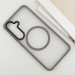 Фото TPU+PC чехол Metal Buttons with Magnetic Safe Colorful для Samsung Galaxy S25 (Серый / Grey) в магазине vchehle.ua