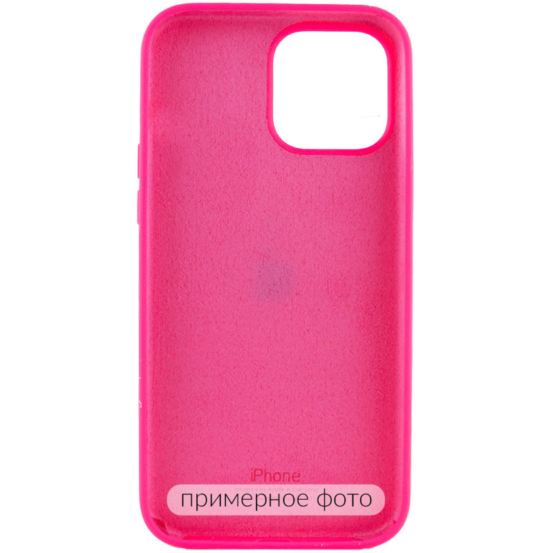 Фото Чехол Silicone Case Full Protective (AA) для Apple iPhone 16 Pro Max (6.9") (Розовый / Barbie pink) на vchehle.ua