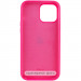 Фото Чохол Silicone Case Full Protective (AA) на Apple iPhone 16 Pro Max (6.9") (Рожевий / Barbie pink) на vchehle.ua