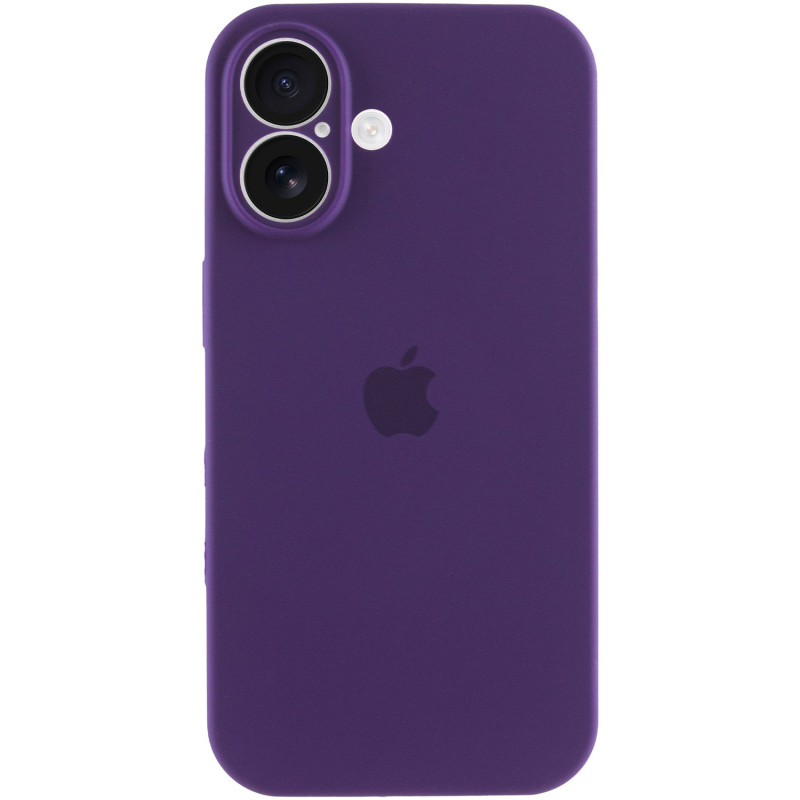 Чехол Silicone Case Full Camera Protective (AA) для Apple iPhone 16 Plus (6.7") (Фиолетовый / Amethyst) в магазине vchehle.ua