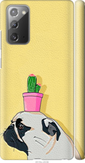 

Чехол Мопс с кактусом для Samsung Galaxy Note 20 1060419