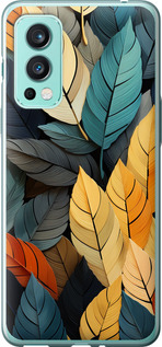 

Чехол Кольорове листя для OnePlus Nord 2 1629745