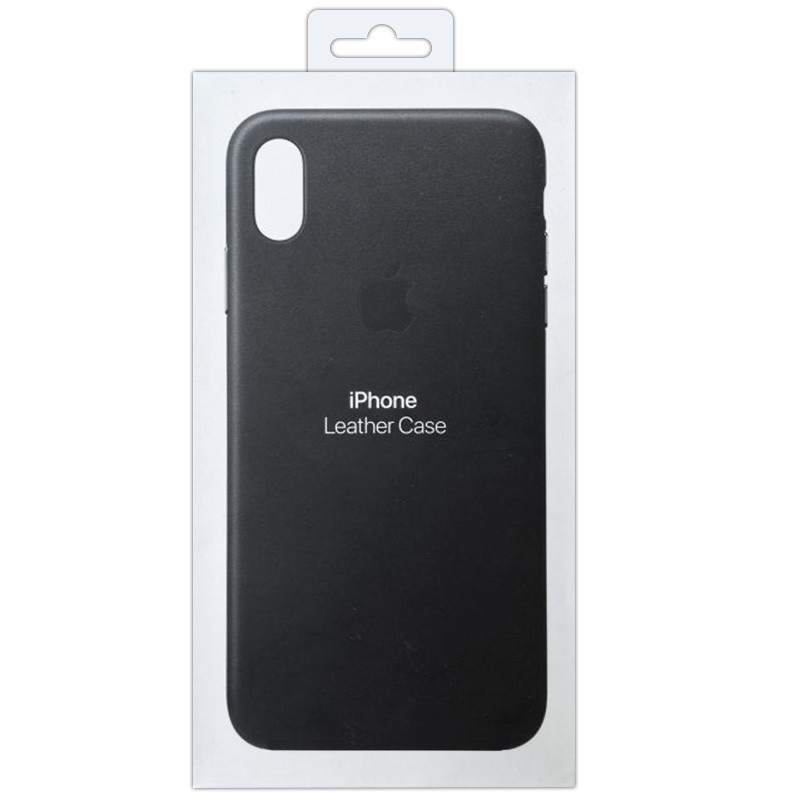 Фото Кожаный чехол Leather Case (AA) для Apple iPhone X / XS (5.8") на vchehle.ua