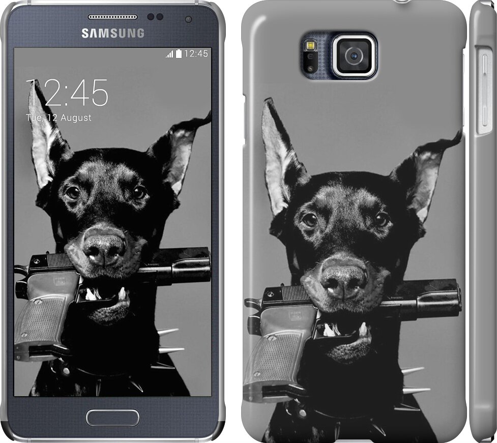 

Чехол Доберман для Samsung Galaxy Alpha G850F 122705