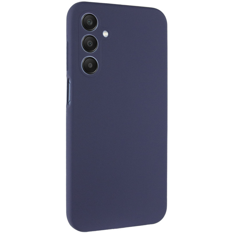 Чехол Silicone Cover Lakshmi Full Camera (AA) для Samsung Galaxy A25 5G (Синий / Midnight Blue)