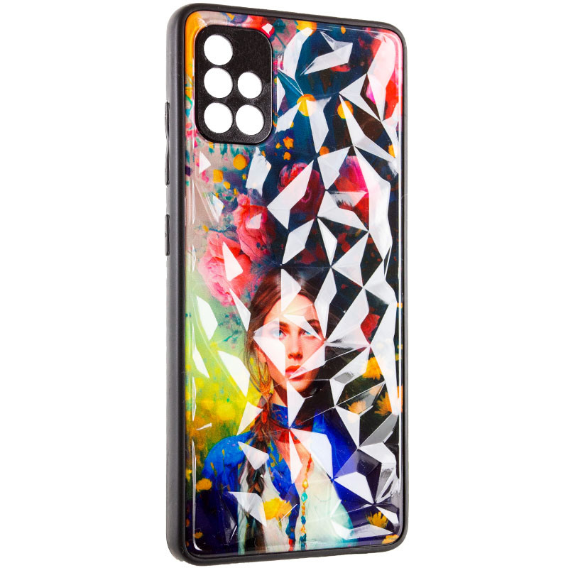 TPU+PC чехол Prisma Ladies для Samsung Galaxy A51 (Peonies)