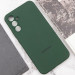 Купить Чехол Silicone Cover Lakshmi Full Camera (AAA) with Logo для Samsung Galaxy S25 (Зеленый / Cyprus Green) на vchehle.ua