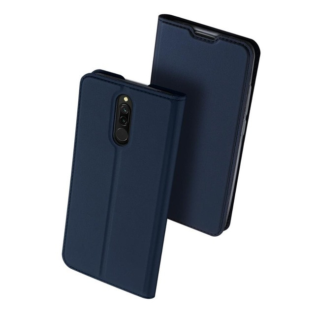 

Чохол-книжка Dux Ducis з кишенею для візиток на Xiaomi Redmi 8 (Синій) 789334