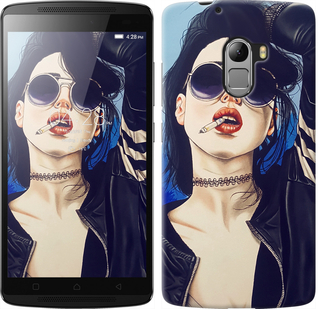 

Чохол Дівчина на стилі на Lenovo A7010 643742