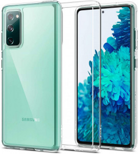 TPU чехол Epic Transparent 2,00 mm для Samsung Galaxy S20 FE