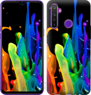 

Чехол брызги краски для Realme 5 920908