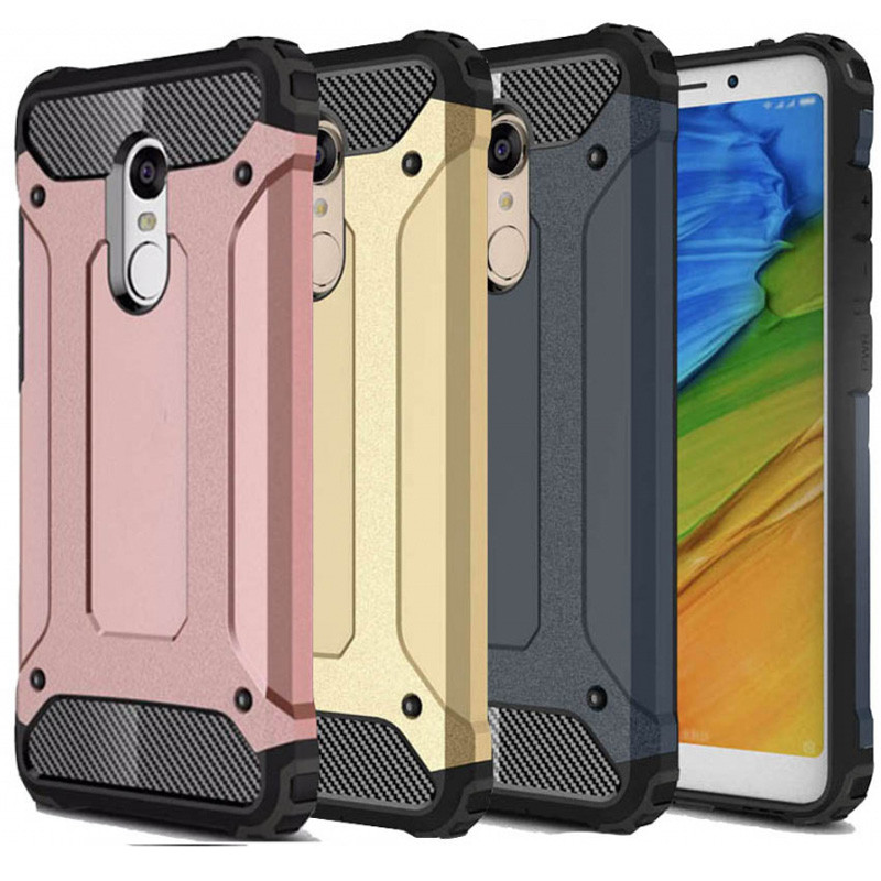 Бронированный противоударный TPU+PC чехол Immortal для Xiaomi Redmi 5 Plus / Redmi Note 5 (SC)