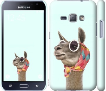 

Чехол Модная лама для Samsung Galaxy J1 (2016) Duos J120H 753034