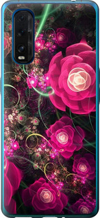 

Чохол Абстрактні квіти 3 на Oppo Find X2 1625485