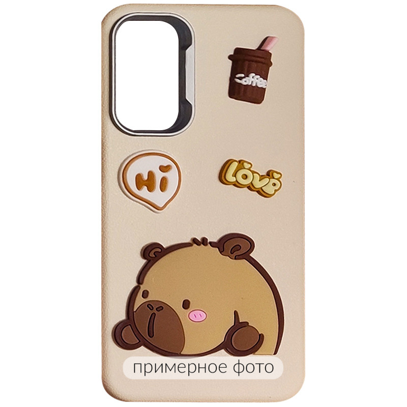 Чохол TPU Leather Toys на Xiaomi Poco X5 Pro 5G / Note 12 Pro 5G (Capybara / Sand)