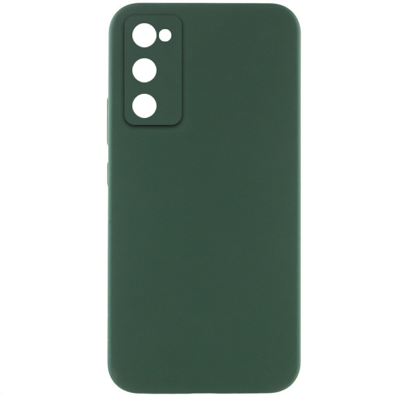 Чехол Silicone Cover Lakshmi Full Camera (AAA) для Samsung Galaxy S20 FE (Зеленый / Cyprus Green)