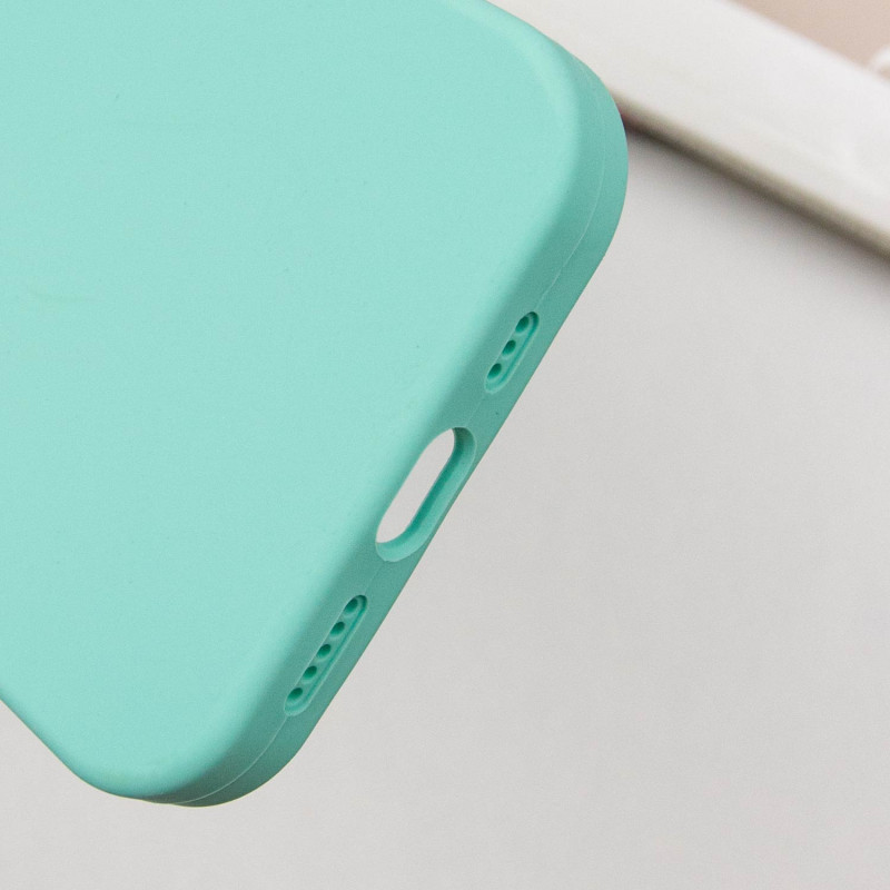 Замовити Чохол Silicone Case Full Protective (AA) на Apple iPhone 16 (6.1") (Бірюзовий / Marine Green) на vchehle.ua