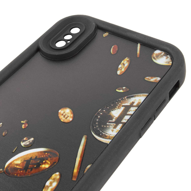 TPU чохол Prestige на Apple iPhone X / XS (5.8") (Coins) в магазині vchehle.ua