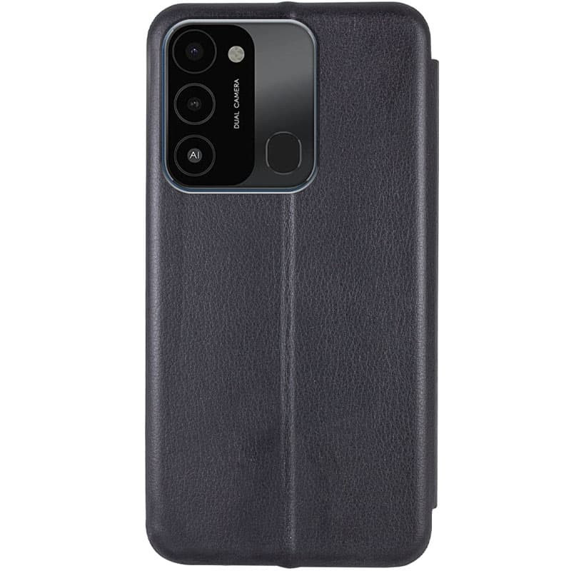 Фото Кожаный чехол (книжка) Classy для Tecno Spark Go 2022 (KG5m) (Черный) на vchehle.ua