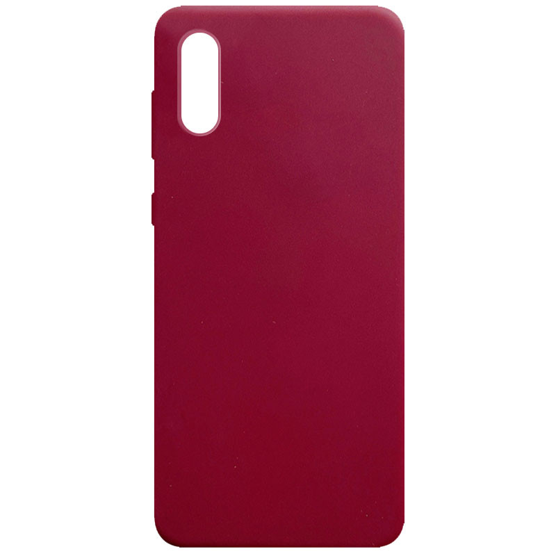 

Силіконовий чохол Candy на Samsung Galaxy A02 (Бордовий) 1114434