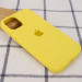 Фото Чехол Silicone Case Full Protective (AA) для Apple iPhone 12 Pro Max (6.7") (Желтый / Yellow) на vchehle.ua