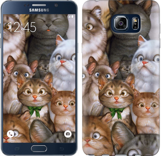 

Чехол коты для Samsung Galaxy Note 5 N920C 476339