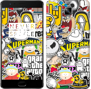 

Чехол Popular logos для OnePlus 3T 628229